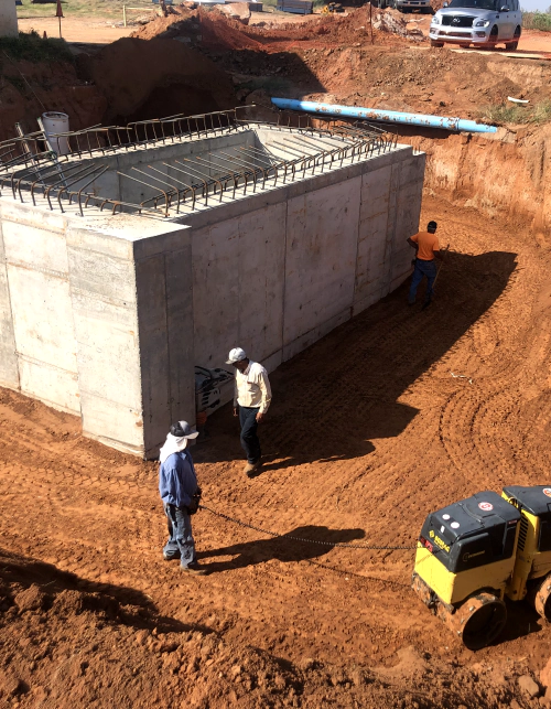 concrete foundation construction